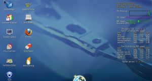 Le bureau Xfce 4.20 et les outils de partitionnement de Parted Magic 26.09.
