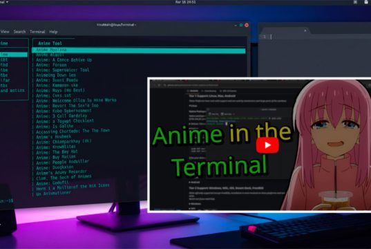 Regarder des animes dans le terminal Linux avec ani-cli Lignes de code et interface de commande d'un terminal Linux affichant l'outil ani-cli pour regarder des animes.