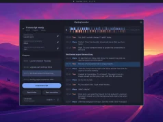 Meeting Recorder : la transcription locale de visioconférences sous Omarchy Meeting Recorder transcrit les visioconférences en local en séparant le micro et le son système.
