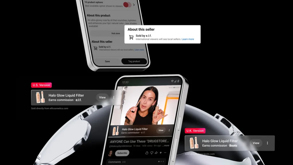 YouTube Shopping et affiliation : conversion automatique des devises