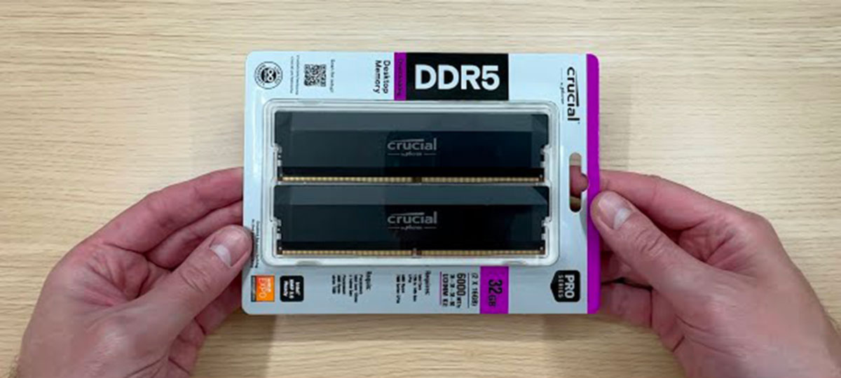 Crucial Pro DDR5-6000 CL36