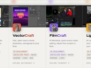 PhotoCraft et la suite d'applications libres développées en langage Rust par ArtCraft.