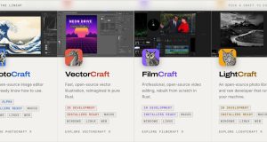 PhotoCraft et la suite d'applications libres développées en langage Rust par ArtCraft.
