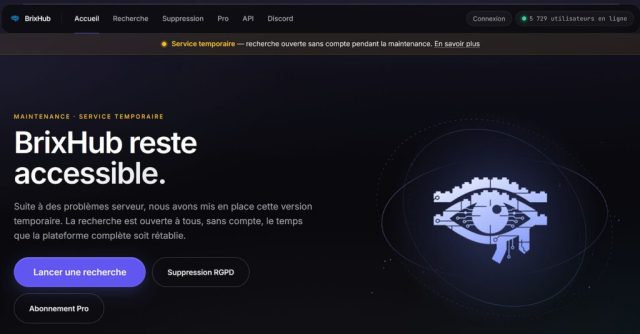 BrixHub : le moteur de recherche pirate qui monétise la suppression de vos données BrixHub centralise des milliards de données personnelles volées et propose un chantage au retrait.