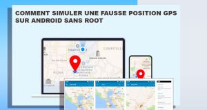 Configuration d'une fausse position GPS sur un smartphone Android à l'aide des options de développement.