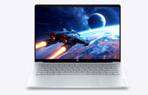 Le HP OmniBook 5 14 pouces avec écran OLED et processeur Intel Core Série 3 Wildcat Lake.