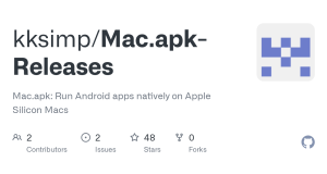 L'outil open source Mac.apk intègre les paquets Android directement dans le dossier Applications de macOS.