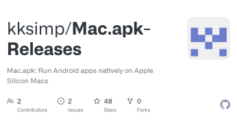 Installer des applications Android sur Mac avec Mac.apk
