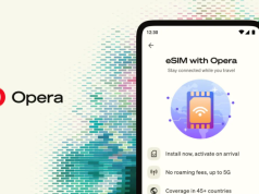 Opera intègre une eSIM de voyage sur Android avec 3 Go de données offerts Le navigateur Opera intègre la configuration directe d'une eSIM de voyage pour vos déplacements à l'étranger.