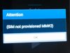 Résolution pas à pas de l'erreur réseau SIM non provisionnée MM 2 sur smartphone Android et iPhone.
