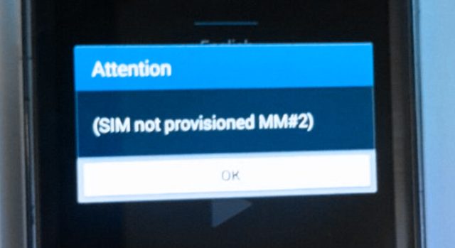 Résolution pas à pas de l'erreur réseau SIM non provisionnée MM 2 sur smartphone Android et iPhone.