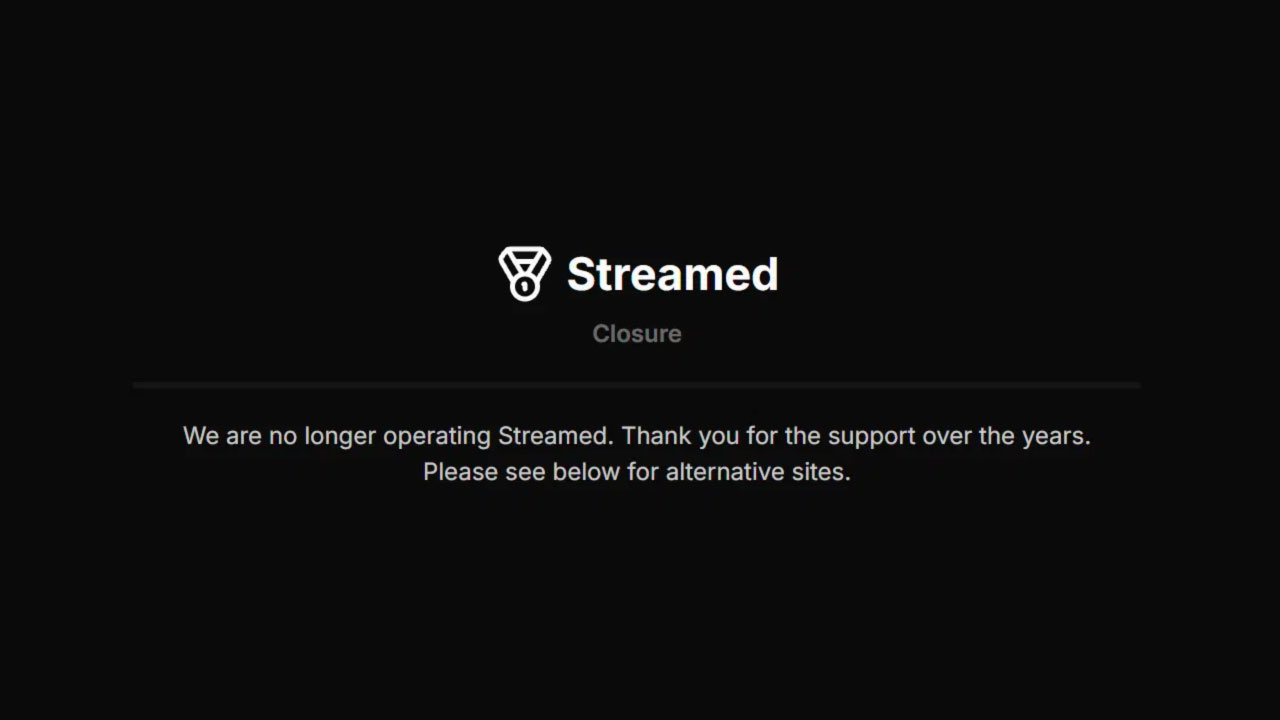 Fermeture soudaine de Streamed : coup dur pour les infrastructures de streaming illégal Streamed