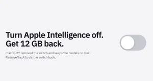 L'utilitaire RemoveMacAI efface les modèles d'intelligence artificielle locaux pour récupérer du stockage sur macOS.