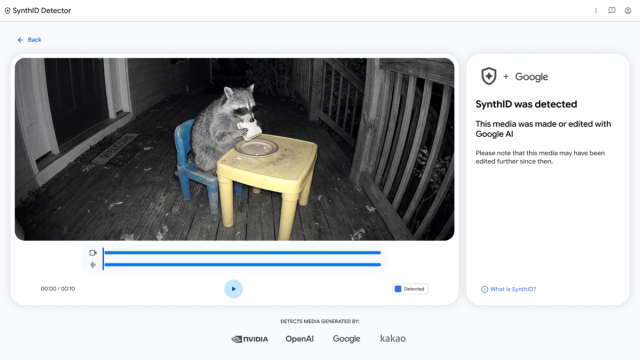 SynthID Detector : Google ouvre son outil de détection d’images IA à tous Le service SynthID Detector permet d'identifier les filigranes invisibles intégrés dans les médias générés par intelligence artificielle.
