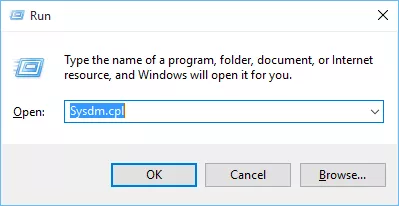Sysdm Cpl